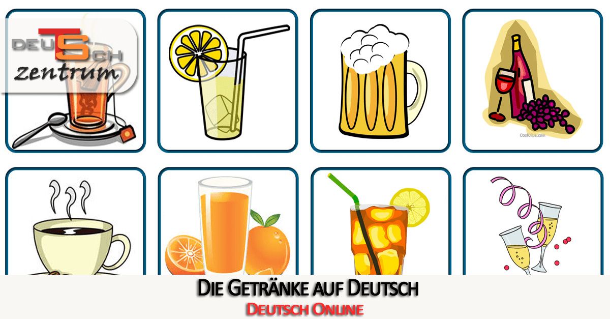 Die Getränke auf Deutsch - Germancenter-ST